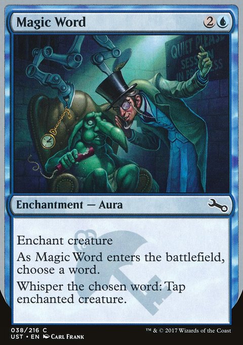 Magic Word, Unstable #38, Magic: The Gathering card