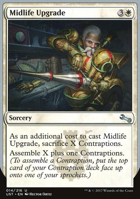 Midlife Upgrade, Unstable #14, Magic: The Gathering card