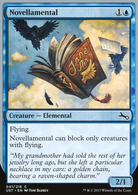 Novellamental, Unstable #41a, Magic: The Gathering card