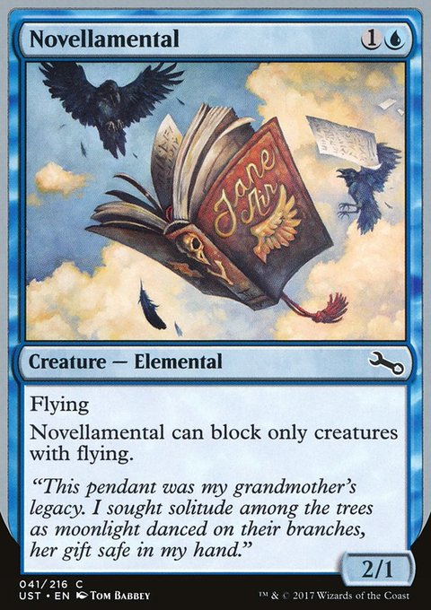 Novellamental, Unstable #41b, Magic: The Gathering card