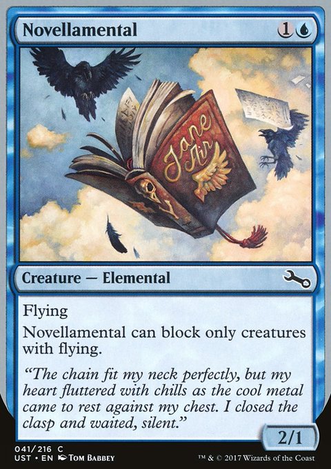 Novellamental, Unstable #41c, Magic: The Gathering card