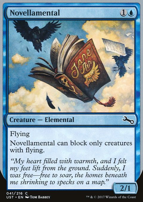 Novellamental, Unstable #41d, Magic: The Gathering card