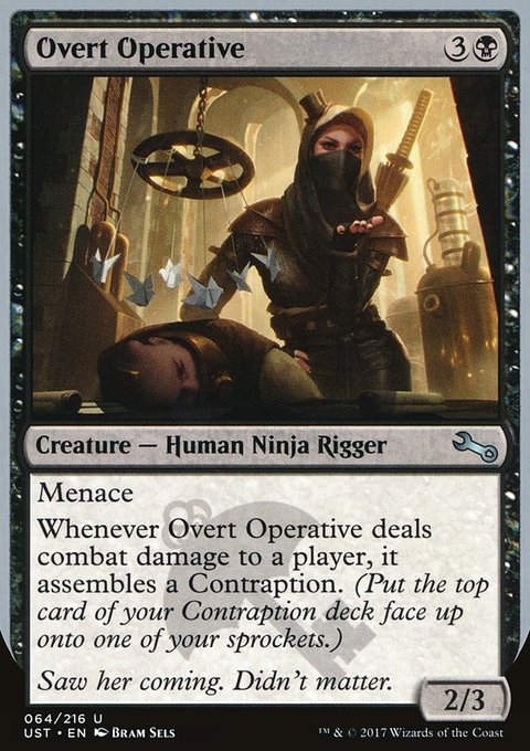 Overt Operative, Unstable #64, Magic: The Gathering card