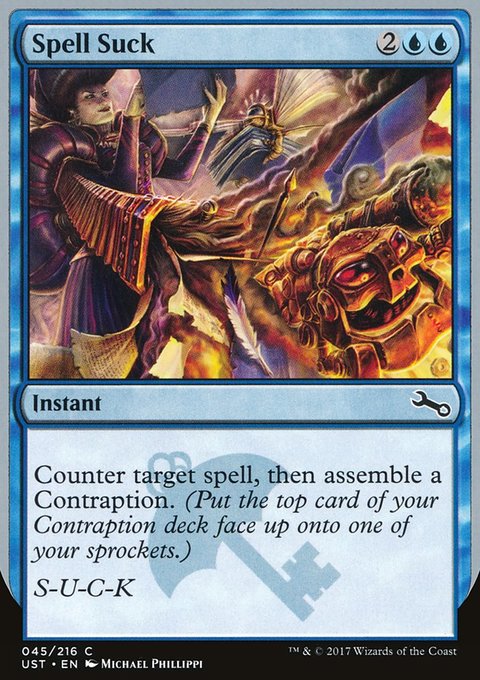 Spell Suck, Unstable #45, Magic: The Gathering card