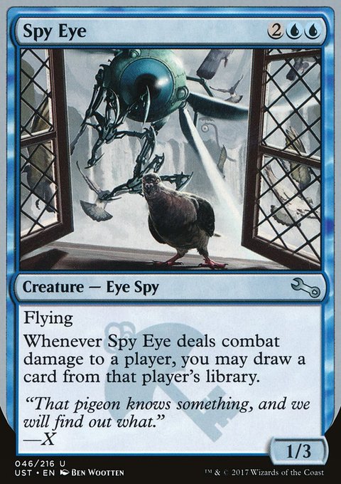 Spy Eye, Unstable #46, Magic: The Gathering card