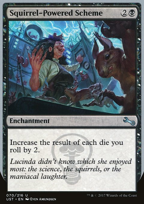 Squirrel-Powered Scheme, Unstable #70, Magic: The Gathering card