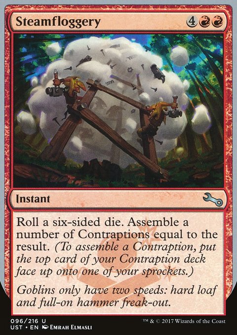 Steamfloggery, Unstable #96, Magic: The Gathering card
