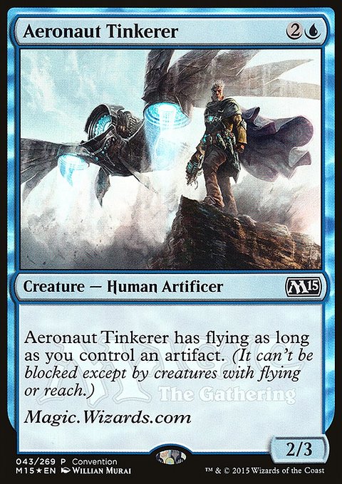 Aeronaut Tinkerer, URL/Convention Promos #8, Magic: The Gathering card