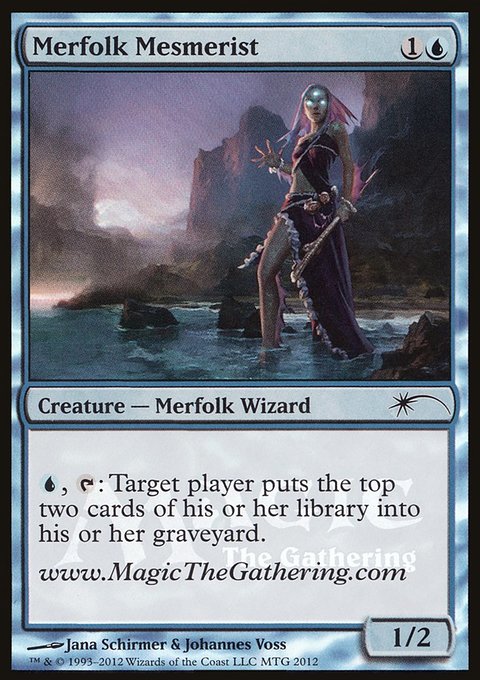 Merfolk Mesmerist, URL/Convention Promos #4, Magic: The Gathering card