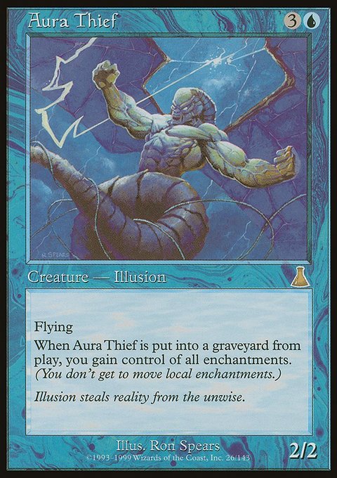 Aura Thief, Urza's Destiny #26, Magic: The Gathering card