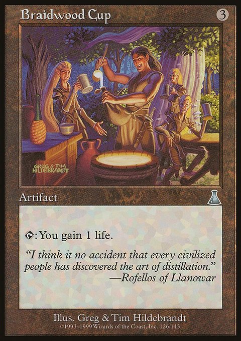 Braidwood Cup, Urza's Destiny #126, Magic: The Gathering card