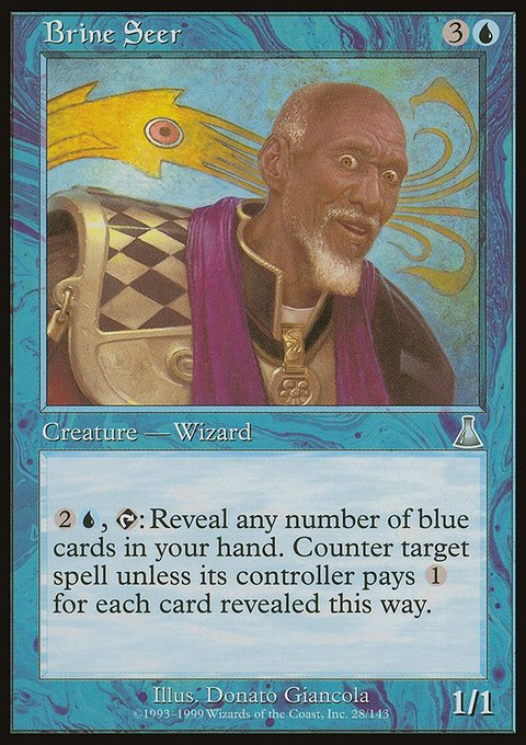 Brine Seer, Urza's Destiny #28, Magic: The Gathering card