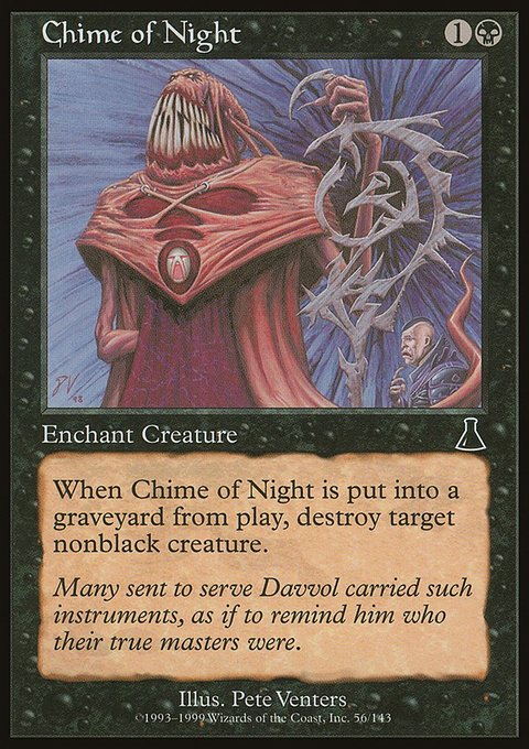 Chime of Night, Urza's Destiny #56, Magic: The Gathering card