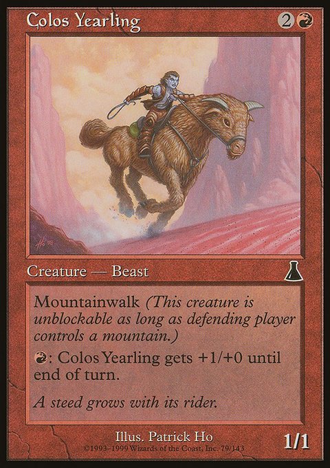Colos Yearling, Urza's Destiny #79, Magic: The Gathering card