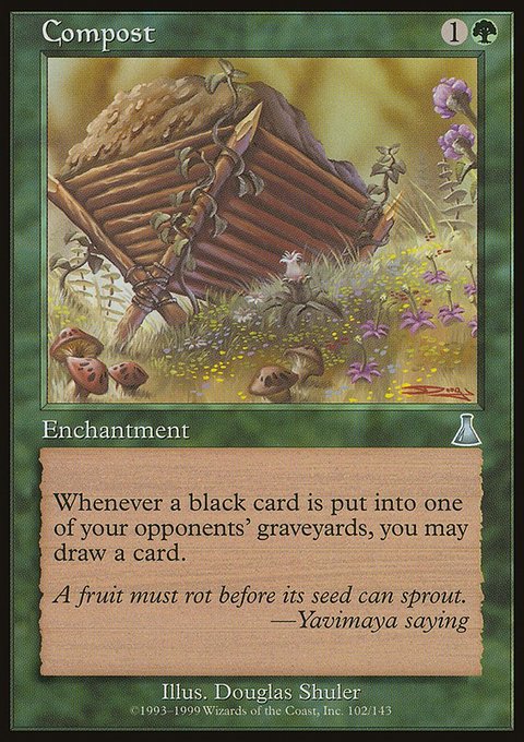 Compost, Urza's Destiny #102, Magic: The Gathering card