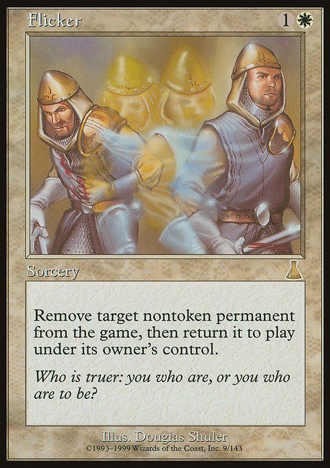 Flicker, Urza's Destiny #9, Magic: The Gathering card