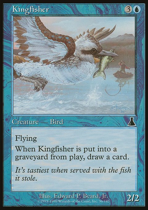 Kingfisher, Urza's Destiny #36, Magic: The Gathering card