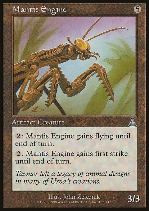 Mantis Engine, Urza's Destiny #133, Magic: The Gathering card