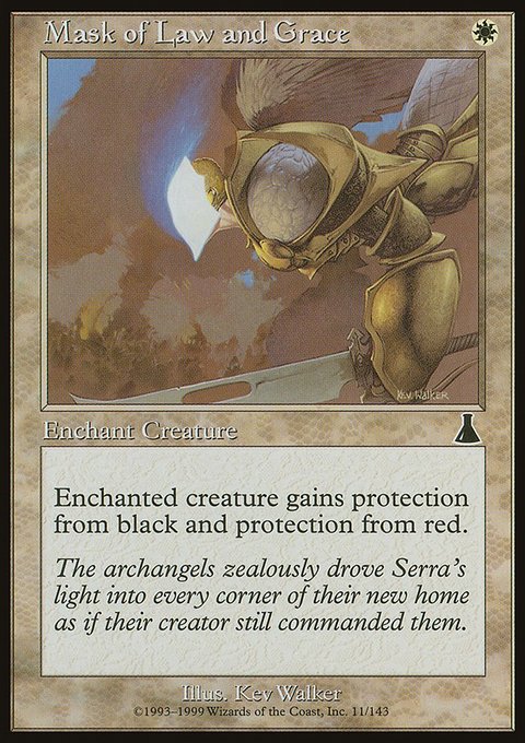 Mask of Law and Grace, Urza's Destiny #11, Magic: The Gathering card