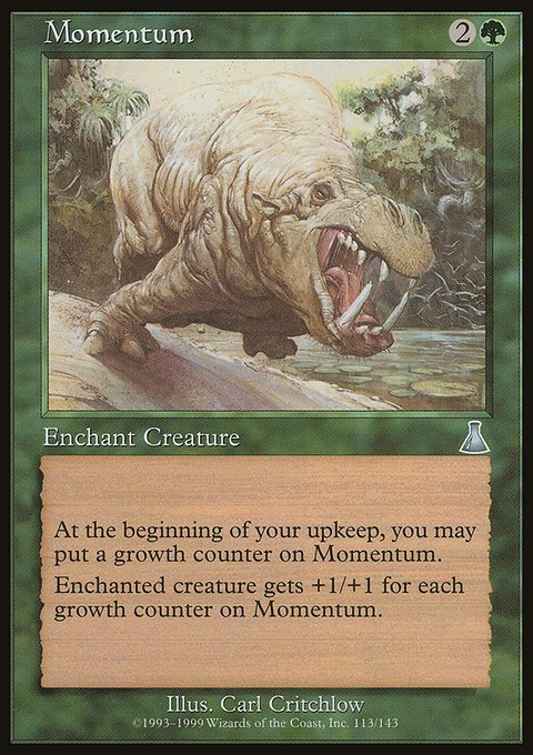 Momentum, Urza's Destiny #113, Magic: The Gathering card