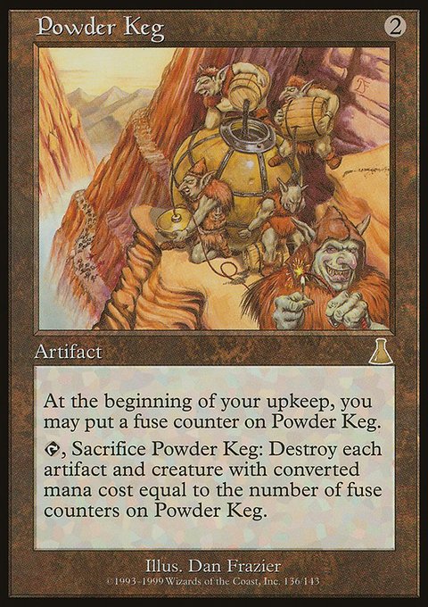 Powder Keg, Urza's Destiny #136, Magic: The Gathering card