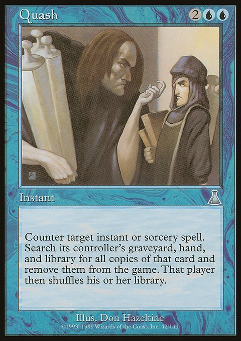 Quash, Urza's Destiny #42, Magic: The Gathering card