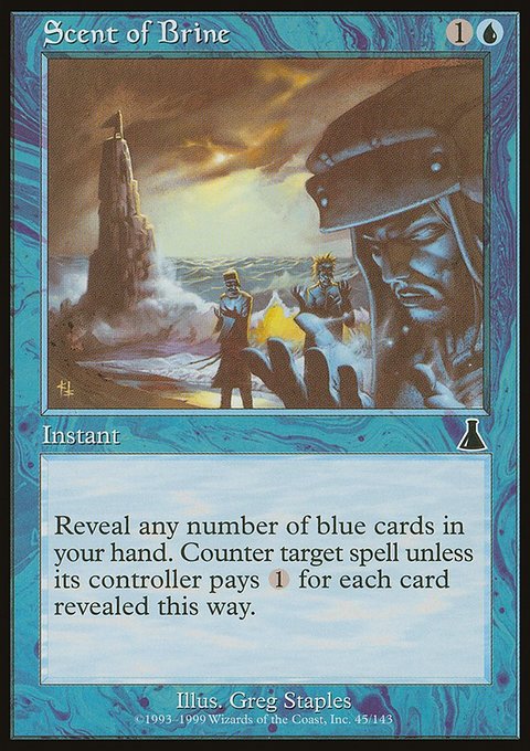 Scent of Brine, Urza's Destiny #45, Magic: The Gathering card