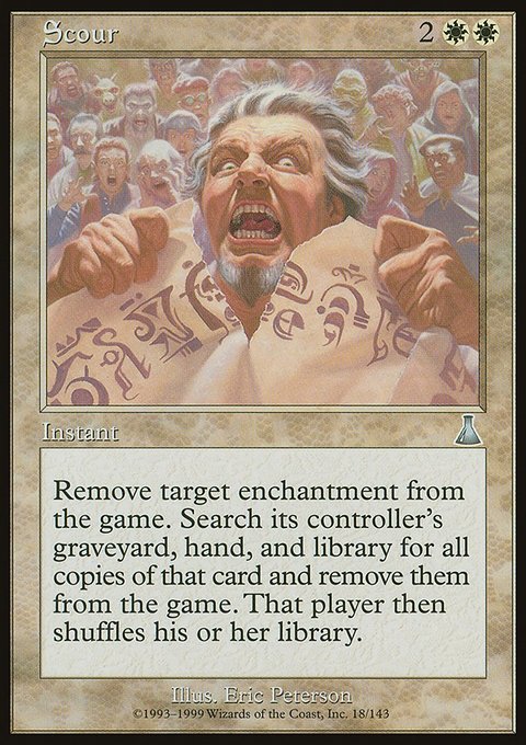 Scour, Urza's Destiny #18, Magic: The Gathering card