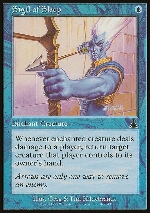 Sigil of Sleep, Urza's Destiny #46, Magic: The Gathering card