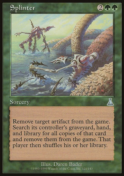 Splinter, Urza's Destiny #121, Magic: The Gathering card