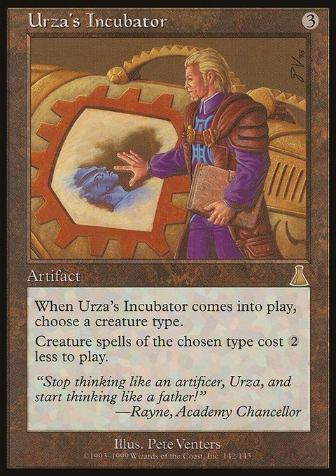 Urza's Incubator, Urza's Destiny #142, Magic: The Gathering card