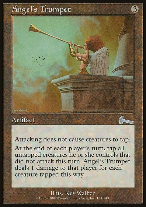 Angel's Trumpet, Urza's Legacy #121, Magic: The Gathering card