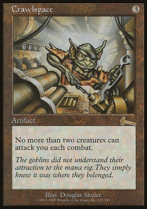 Crawlspace, Urza's Legacy #123, Magic: The Gathering card