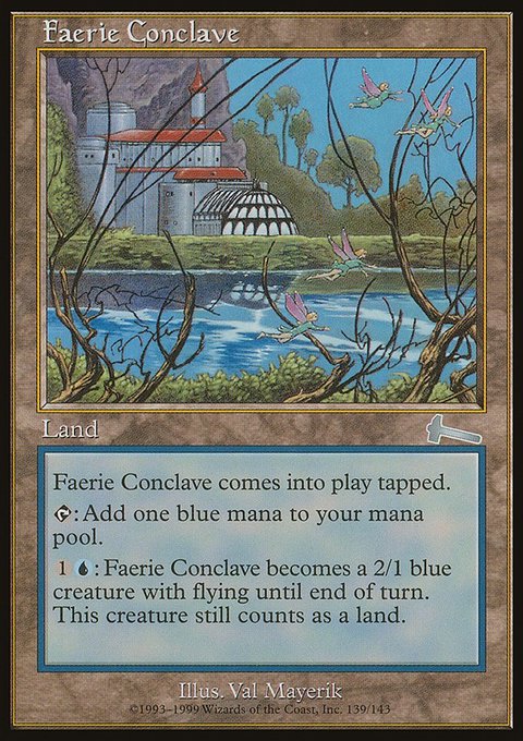Faerie Conclave, Urza's Legacy #139, Magic: The Gathering card