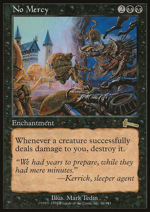 No Mercy, Urza's Legacy #56, Magic: The Gathering card