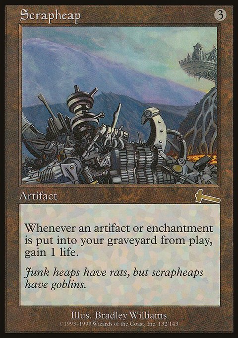 Scrapheap, Urza's Legacy #132, Magic: The Gathering card