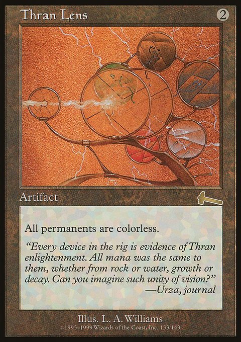 Thran Lens, Urza's Legacy #133, Magic: The Gathering card