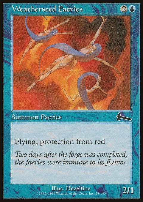 Weatherseed Faeries, Urza's Legacy #48, Magic: The Gathering card