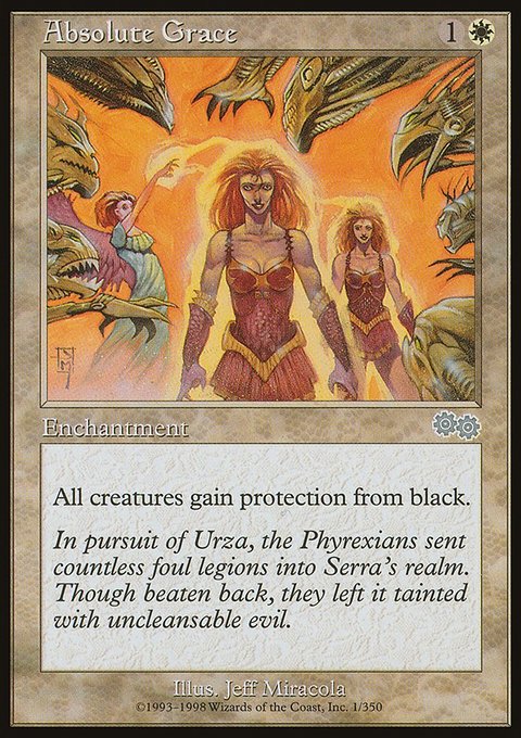 Absolute Grace, Urza's Saga #1, Magic: The Gathering card