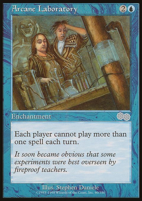 Arcane Laboratory, Urza's Saga #60, Magic: The Gathering card