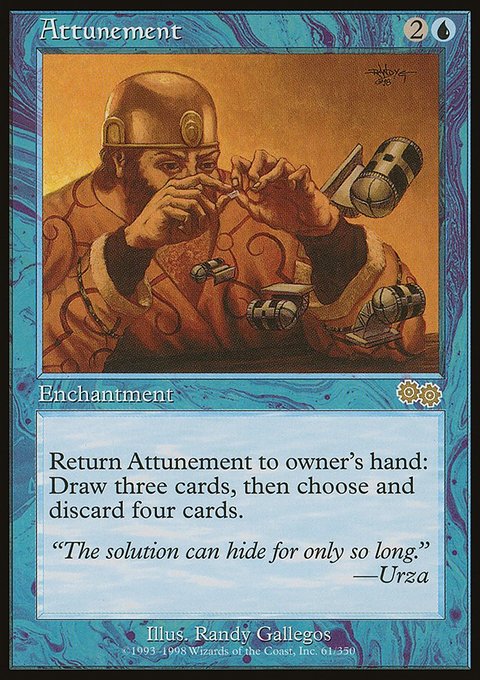 Attunement, Urza's Saga #61, Magic: The Gathering card