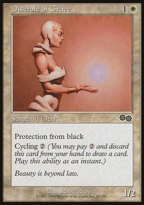 Disciple of Grace, Urza's Saga #10, Magic: The Gathering card