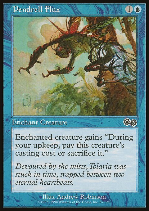 Pendrell Flux, Urza's Saga #87, Magic: The Gathering card