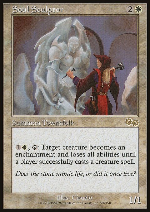 Soul Sculptor, Urza's Saga #53, Magic: The Gathering card