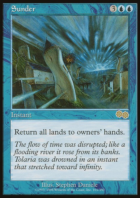 Sunder, Urza's Saga #101, Magic: The Gathering card
