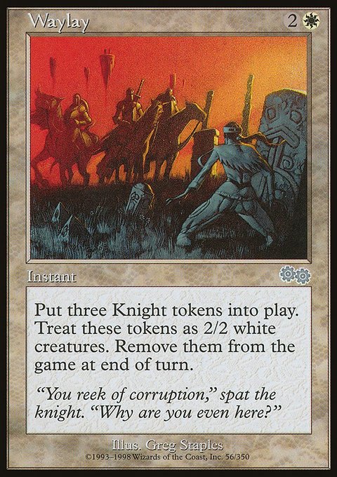 Waylay, Urza's Saga #56, Magic: The Gathering card