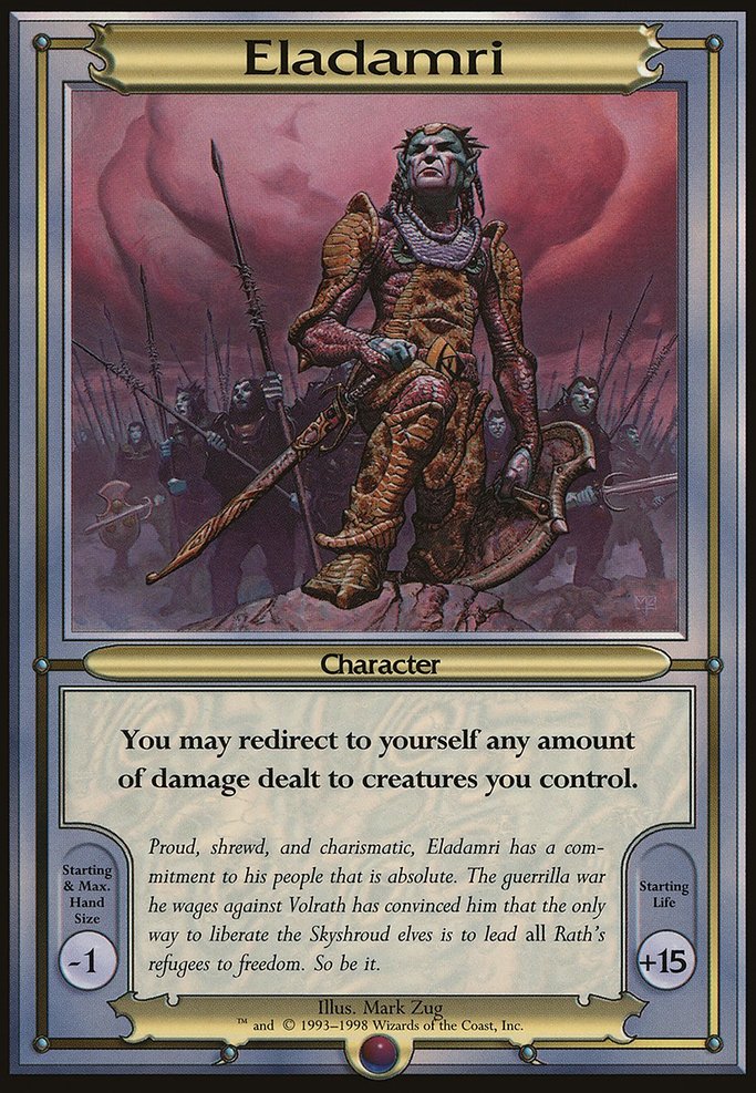 Eladamri, Vanguard Series #301, Magic: The Gathering card