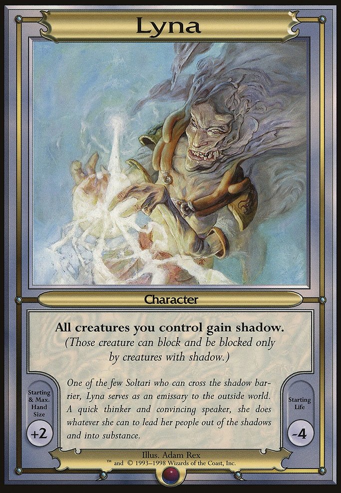 Lyna, Vanguard Series #302, Magic: The Gathering card