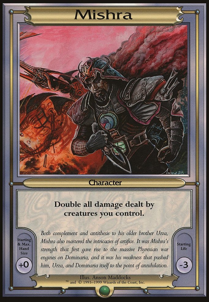 Mishra, Vanguard Series #403, Magic: The Gathering card