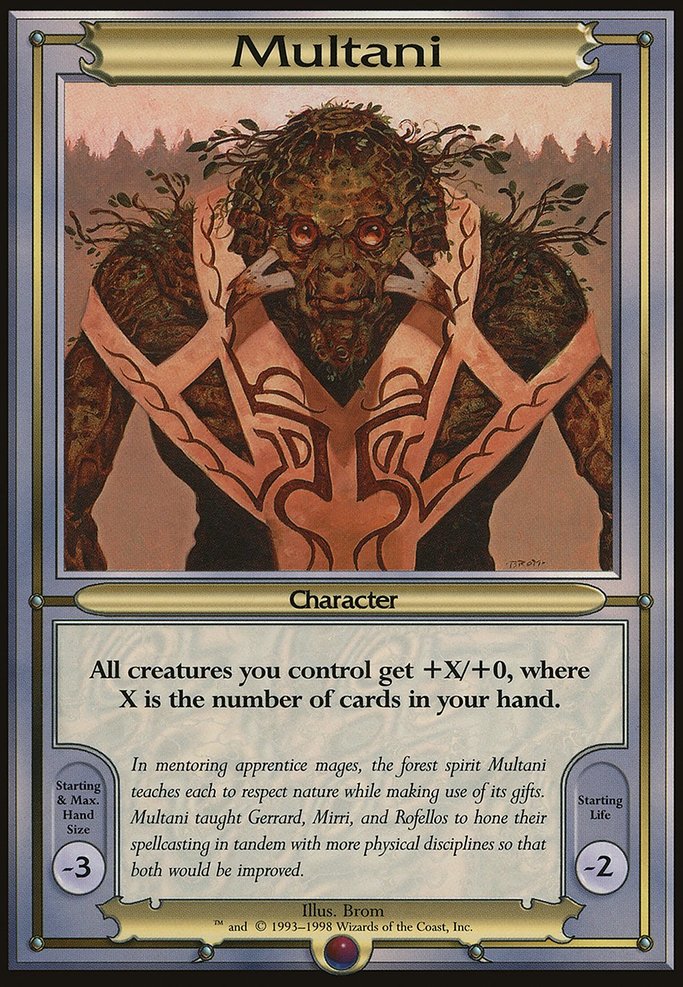 Multani, Vanguard Series #303, Magic: The Gathering card